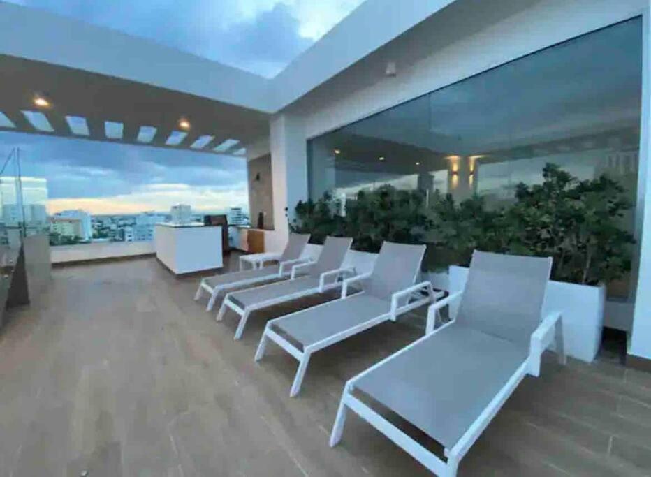 1Br Luxury Apartment Pool, Gym, Rooftop 산토도밍고 외부 사진